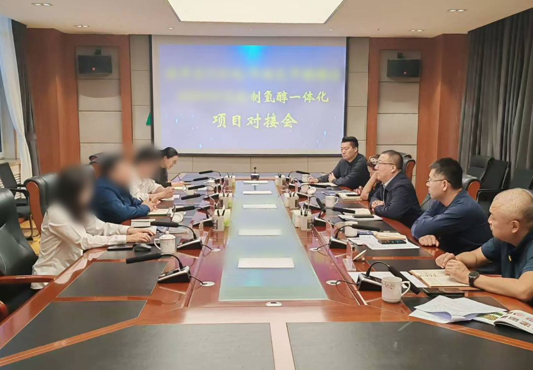 投資額超50億！新能源制氫醇一體化投資選址項目方實地考察內(nèi)蒙古某地方政府